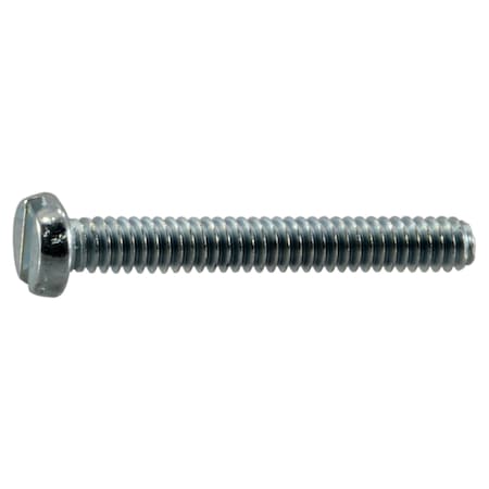 Midwest Fastener #3-48 x 3/4 in Slotted Pan Machine Screw, Zinc Plated Steel, 20 PK 930496